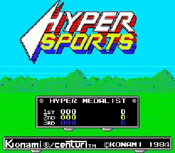 Hyper Olympic '84-MAME 2003